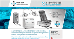 Desktop Screenshot of med-tech-services.com